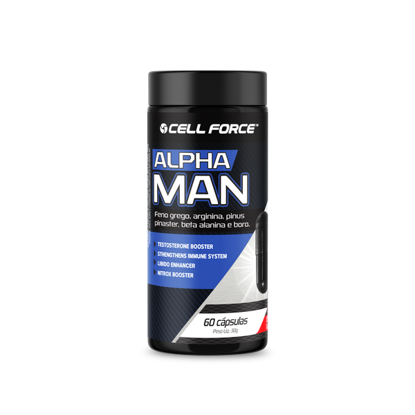 ALPHA MAN - BOOSTER DE TESTOSTERONA E IMUNIDADE